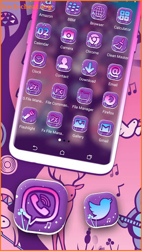 Music Lover Launcher Theme screenshot