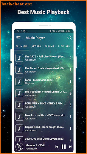 Music Mix Player screenshot