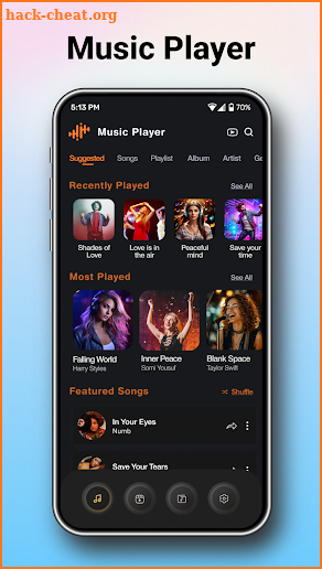 Music Mp3 Player Song screenshot