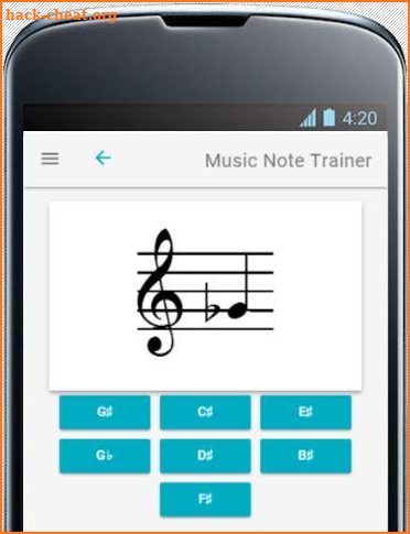 Music Note Trainer screenshot