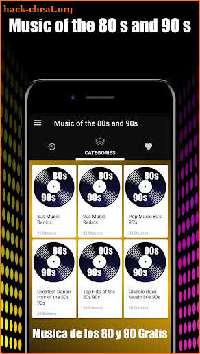Music of the 80s and 90s free - 80s 90s Music screenshot