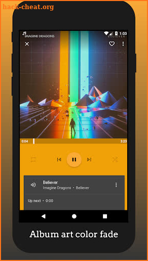Music Player 2020 - Orange Downloader Player screenshot