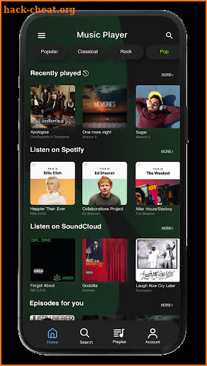 Music Player & MP3 Player App screenshot