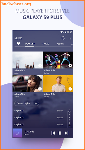 Music Player & Mp3 player - Music for Galaxy S9 screenshot