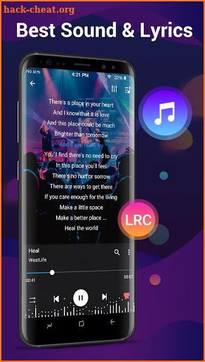 Music Player for Android-Audio screenshot