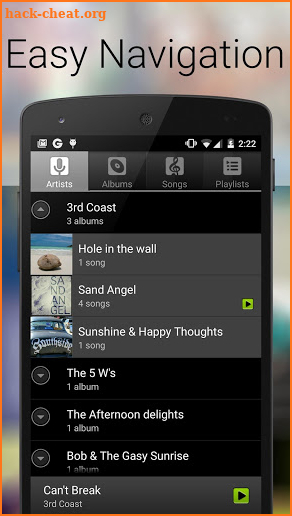 Music Player for Android Pro screenshot