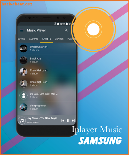 Music Player for Samsung S9 Style: Mp3 Player screenshot