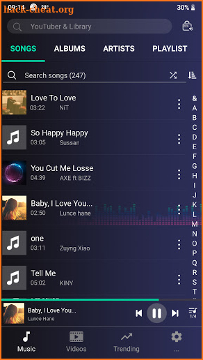 Music Player for your music & TUBE videos screenshot