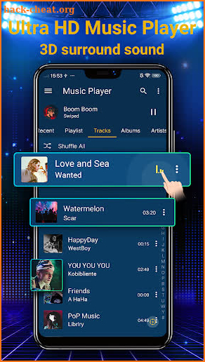 Music Player - Free 10 Bands Equalizer MP3 Player screenshot