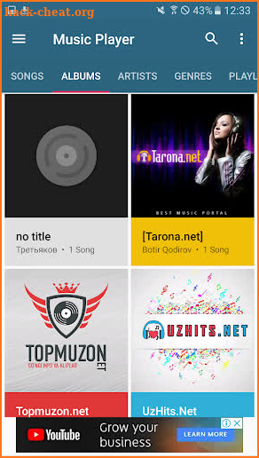 Music Player - Free Mp3 Audio Player & Lyrics screenshot