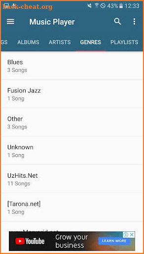Music Player - Free Mp3 Audio Player & Lyrics screenshot