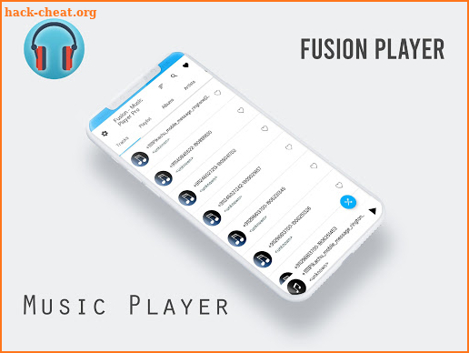 Music Player Fusion Pro (NO Ads) Player screenshot
