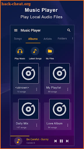 Music Player Galaxy screenshot