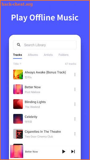Music Player, MP3 Player - Nomad Music Pro screenshot