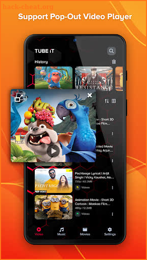 Music Player - MP3 Player, Play Video, Screen Cast screenshot