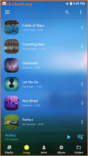 Music Player - MP3 player with Lyrics and Video screenshot