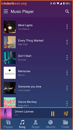 Music Player -  Offline Mp3 Player screenshot