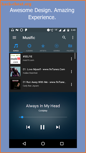 Music Player Pro - m3 player, audio player screenshot