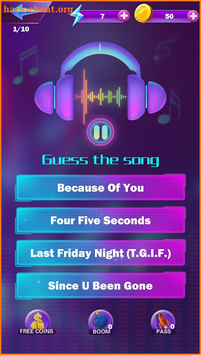 Music Quiz - Guess Popular Songs & Music screenshot