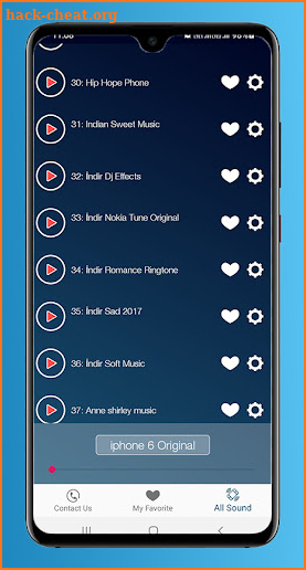 Music ringtones for phone screenshot