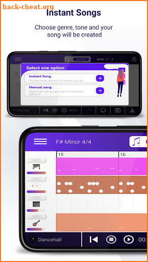 Music Touch - Song creator and editor screenshot