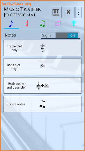Music Trainer ProfessionalPRO screenshot