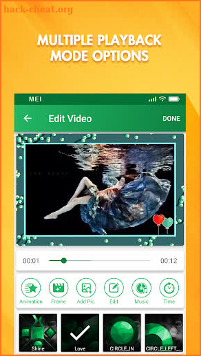 Music Video Editor - Free Photo + Movie Maker App screenshot