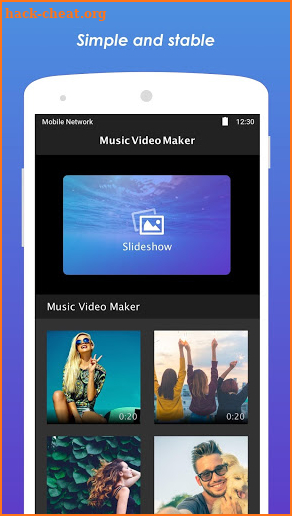 Music Video Maker & Slideshow screenshot