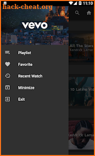 Music Video Player for vevo screenshot