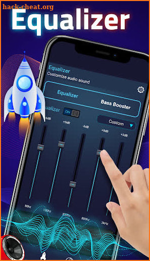Music Volume Booster: Equalizer & Bass Booster screenshot