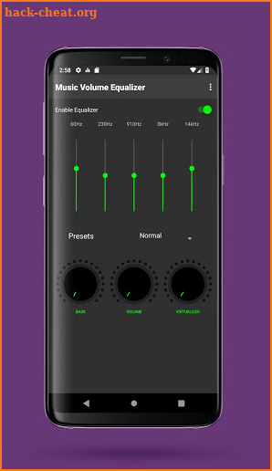 Music Volume EQ - Bass Booster & Sound Equalizer screenshot