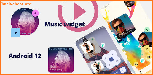 Music Widget Android 12 screenshot