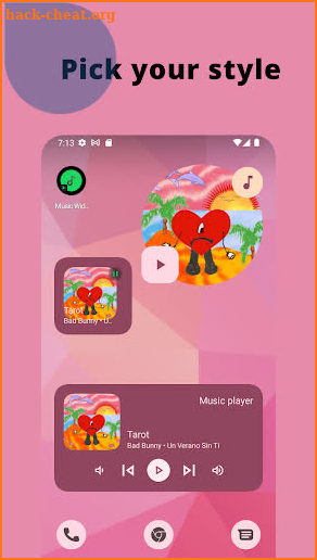 Music Widget Pack - Android 12 screenshot