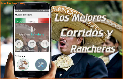 Música corridos mexicanos y rancheras gratis screenshot