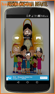 Música cristiana infantil: alabanzas para niños screenshot