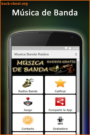 Música de Banda Radios Gratis screenshot