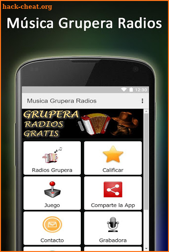 Musica Grupera Radios screenshot