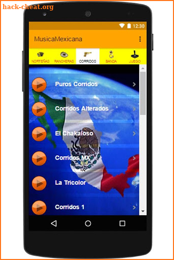 musica mexicana gratis screenshot