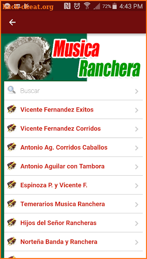 Musica Ranchera Mexicana Gratis screenshot