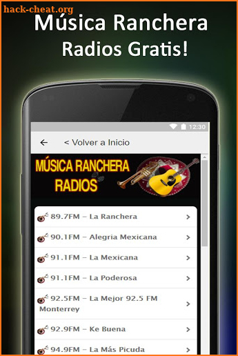 Música Ranchera Radios screenshot
