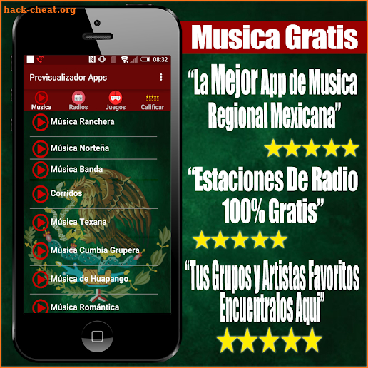 Musica Regional Mexicana Gratis screenshot