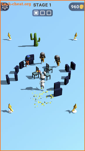 Musical chairs: dj dance game screenshot