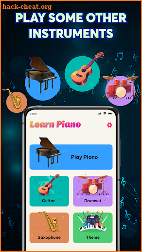 Musical Instrument-Learn Piano screenshot