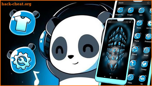 Musical Panda Theme screenshot