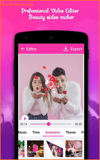 Musically Video Music Editor - Effects screenshot