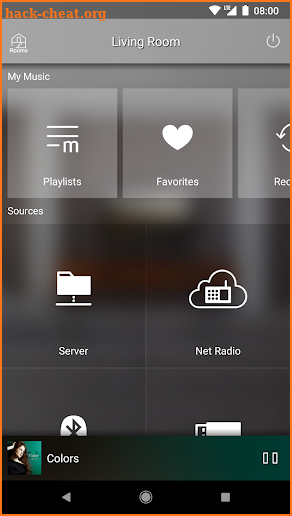 MusicCast CONTROLLER screenshot