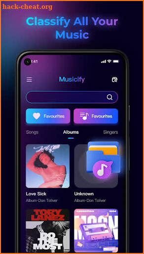 Musicify-Offline MP3 Player screenshot