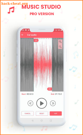 MusicStudio - Ringtone creator, MP3 WAV Cutter screenshot