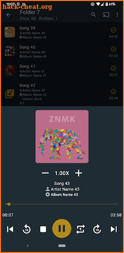 MusicSync:cloud & offline play screenshot