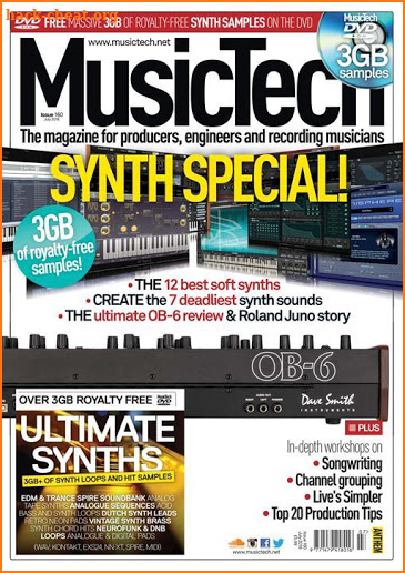 MusicTech Magazine screenshot